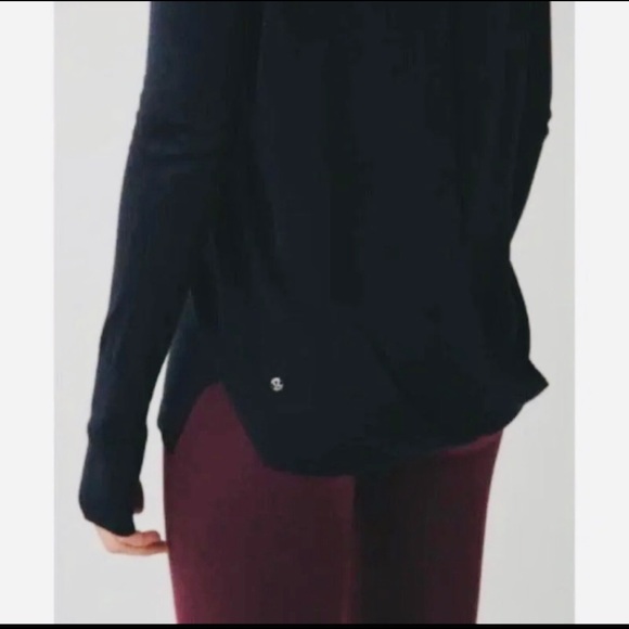 Lululemon black sweater cashmere Sz 4 - Picture 3 of 14